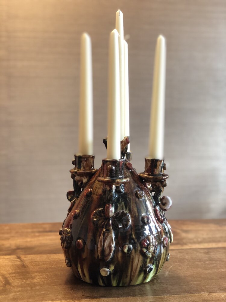 Four Candle Vase - AGATA TREASURES