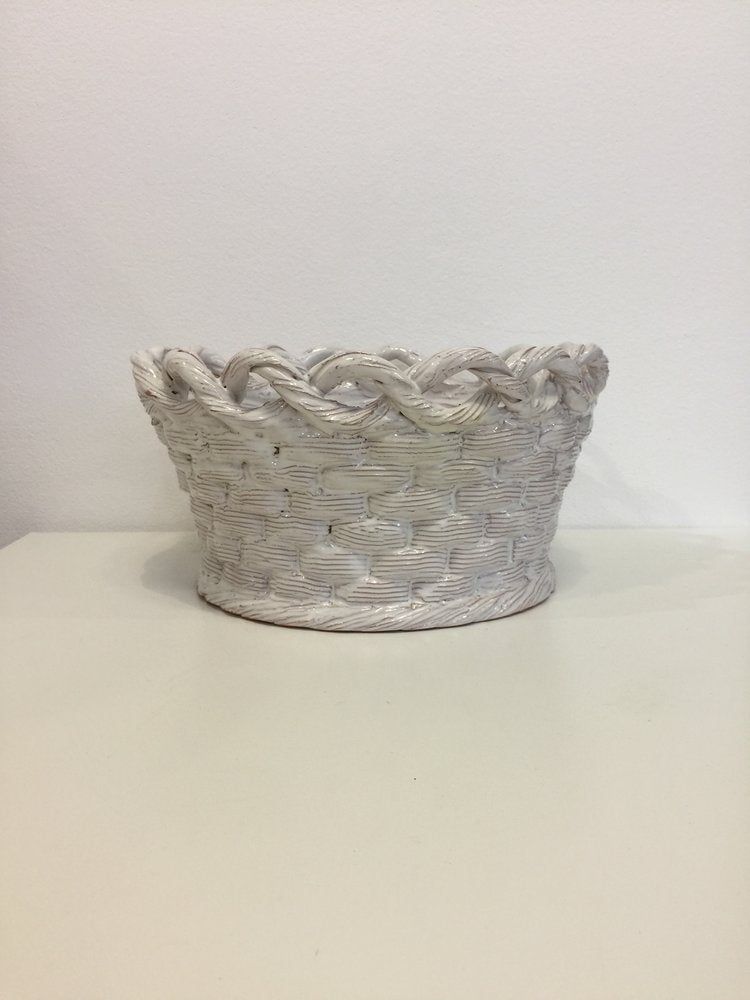 White Basket - AGATA TREASURES