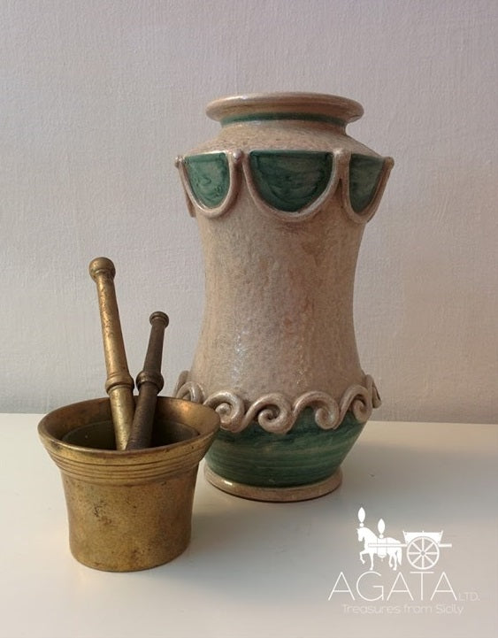 Green Vase - AGATA TREASURES