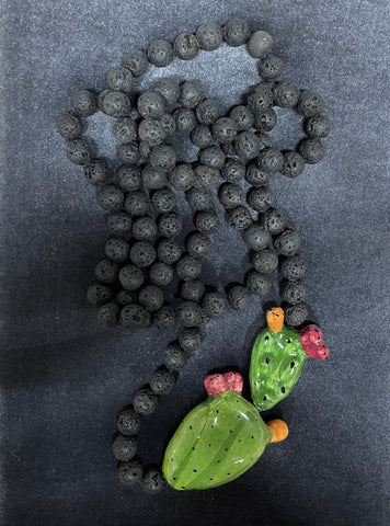 Cactus Necklace - AGATA TREASURES
