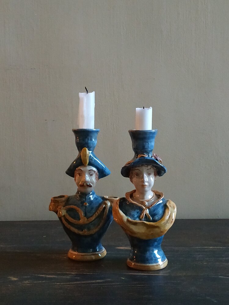 Officer Candle Holder - AGATA TREASURES
