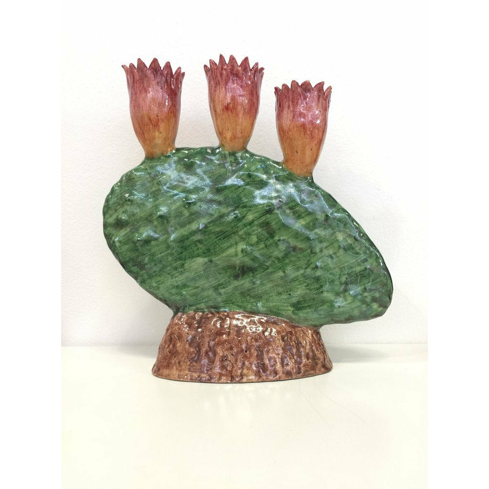 Prickly Pear Horizontal Candle Holder - AGATA TREASURES
