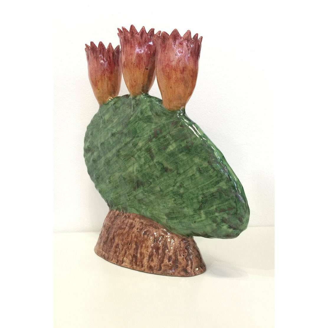 Prickly Pear Horizontal Candle Holder - AGATA TREASURES
