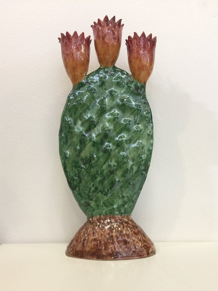 Prickly Pear Vertical Candle Holder - AGATA TREASURES