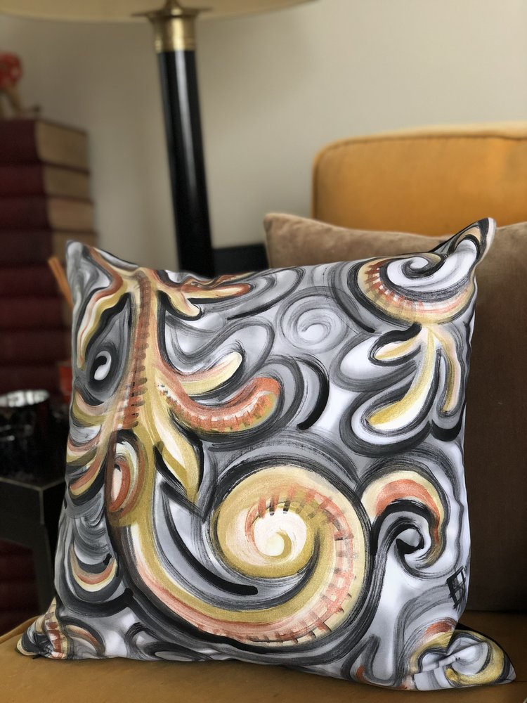 Swirl Cushion - AGATA TREASURES