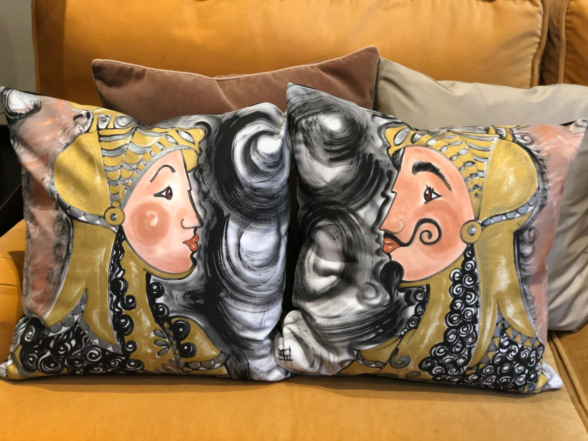 Bradamante Cushion - AGATA TREASURES